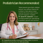 Bone Growth Gummy - Strawberry Flavor