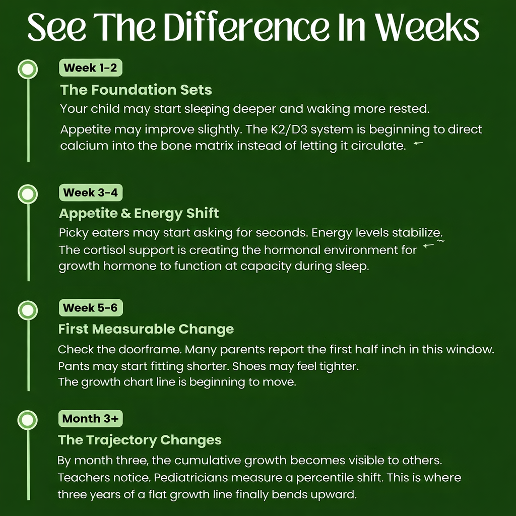 Bone Growth Gummy - Strawberry Flavor