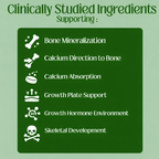 Bone Growth Gummy - Strawberry Flavor