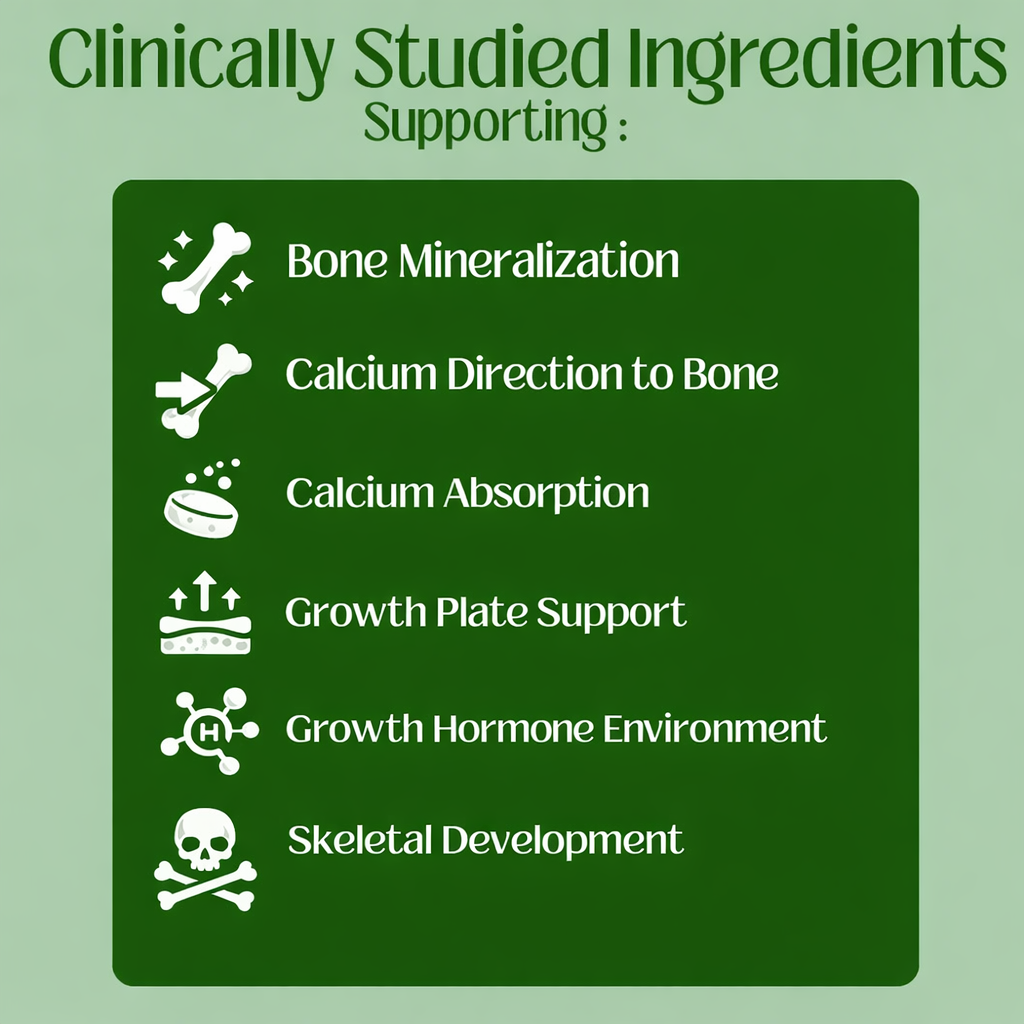 Bone Growth Gummy - Strawberry Flavor