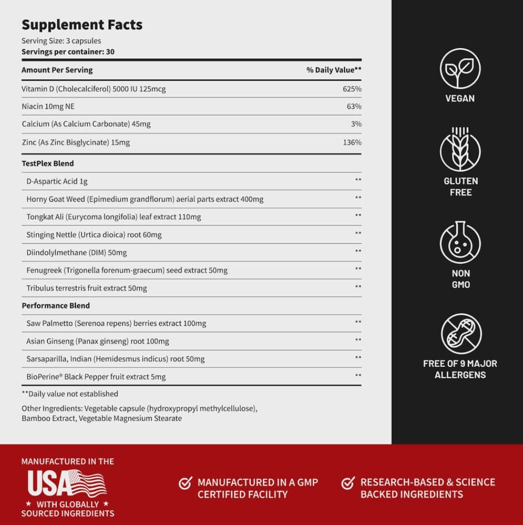 Ultimate Men's Trio - "Big Boy" Bundle (90ct Bottles)