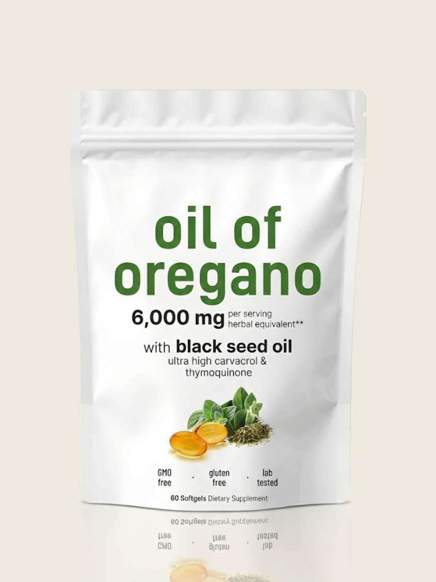 Oil of Oregano with Black seed Oil Soft Gels